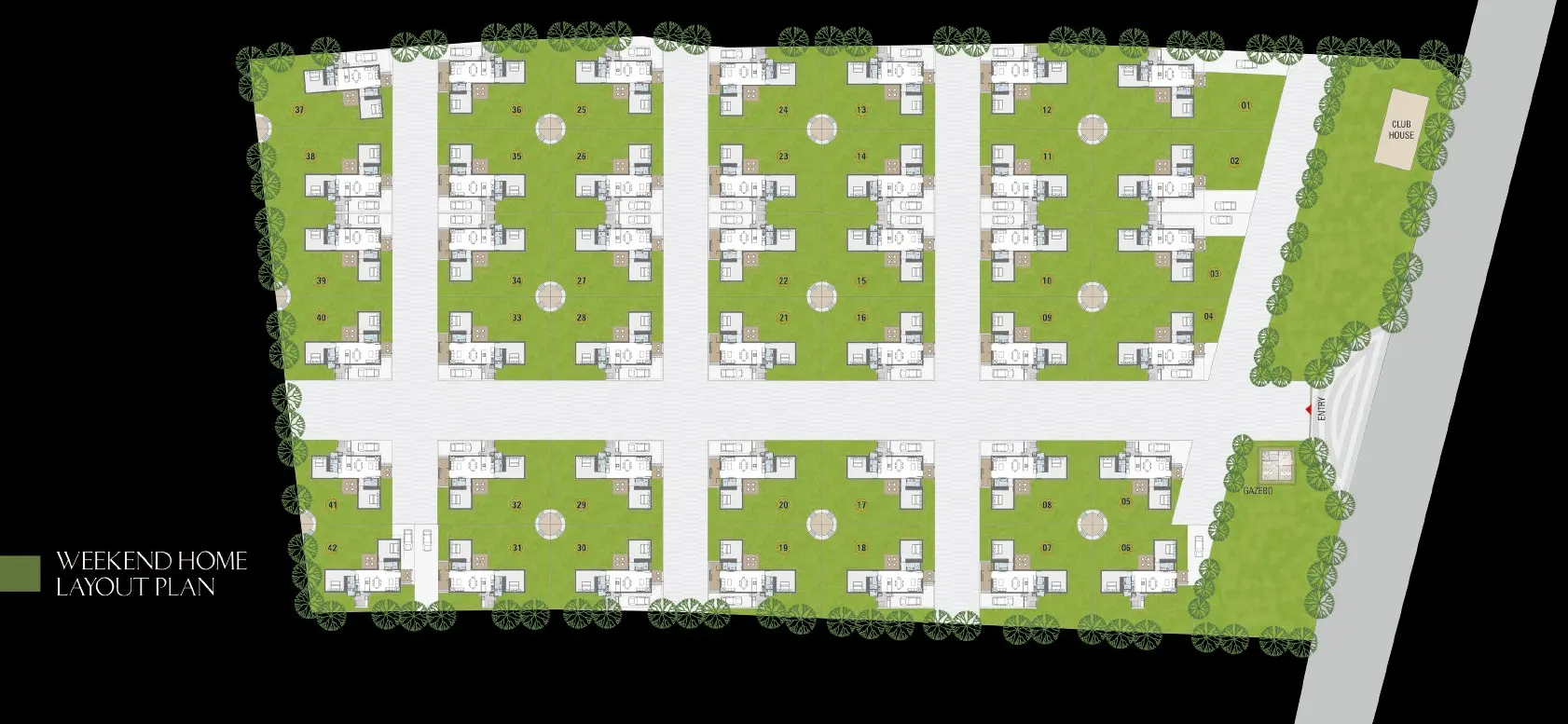 Weekend Home Layout Plan