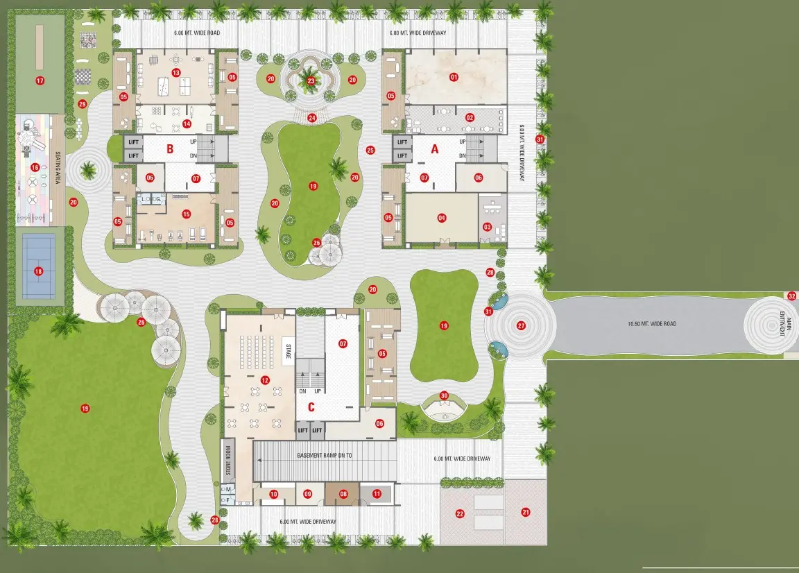 Ground Floor Layout Plan