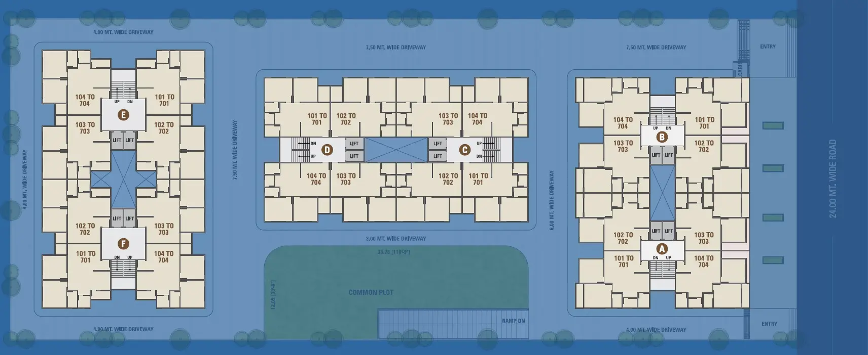 Typical Layout Plan