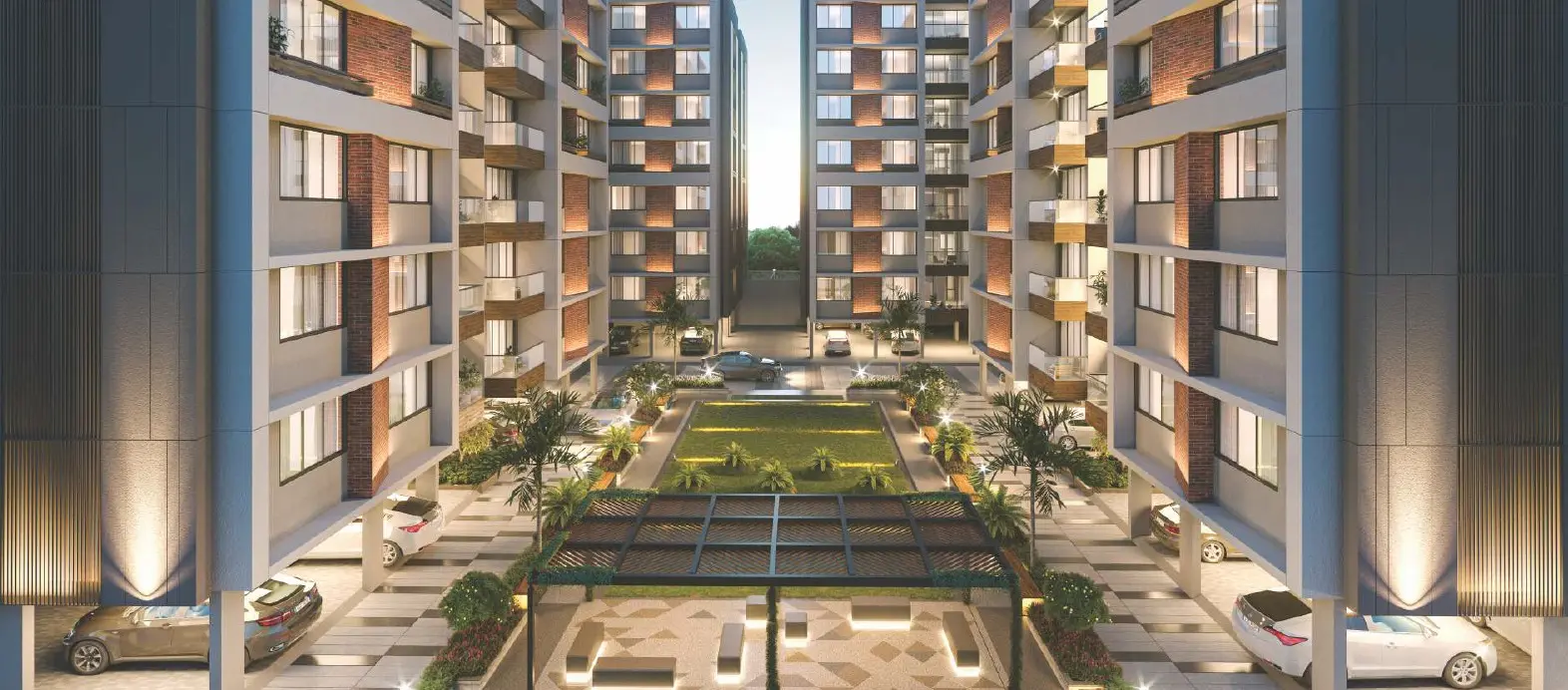 Evening Courtyard