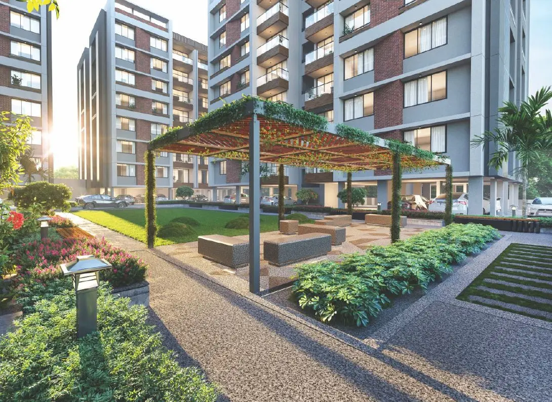 Landscaped Courtyard