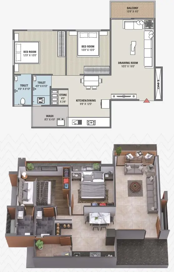 Block A Unit Plan Type 2